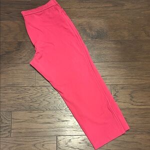 Susan Graver Pink Ankle Pants